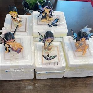 First Set of Native American Spirit Fairy Figurines